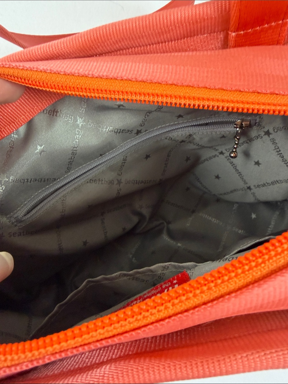 Harvey’s seatbelt coral purse handbag - Picture 7 of 11